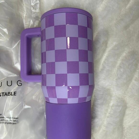 NIB HydroJug LAVENDER CHECKERS 20oz Traveler - Picture 2 of 6